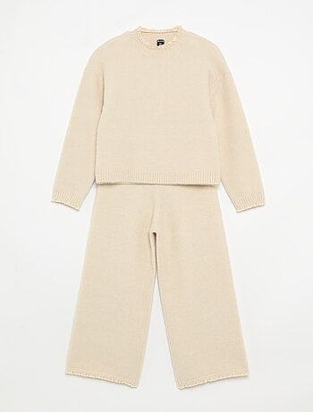 Conjunto de 2 peças - Camisola + calças