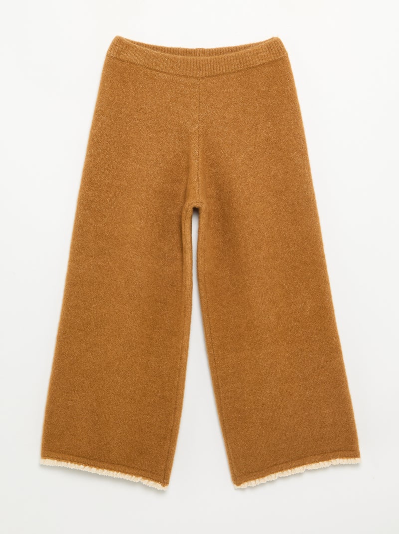 Conjunto de 2 peças - Camisola + calças Castanho - Kiabi
