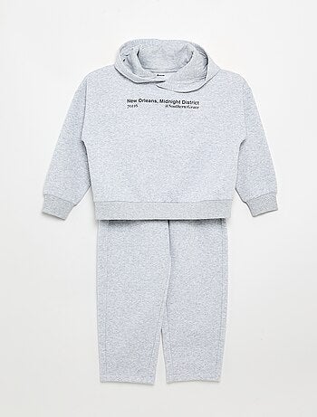 Conjunto de 2 peças - camisola + calças de jogging