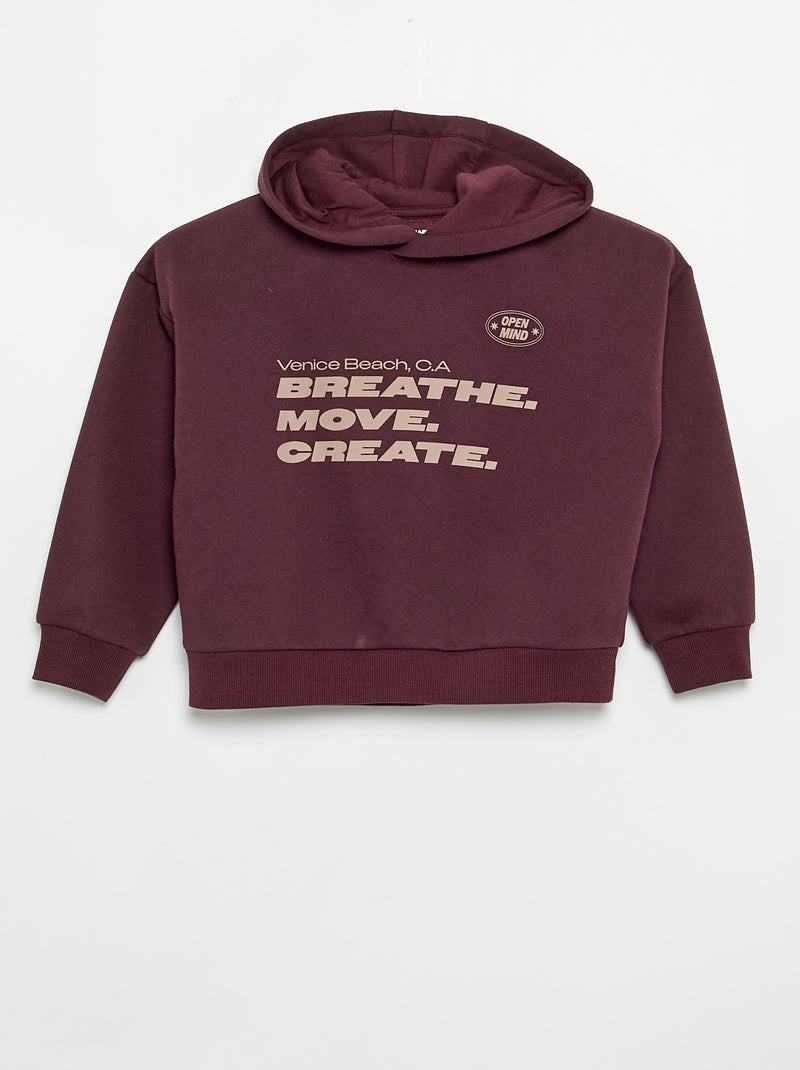 Conjunto de 2 peças - camisola + calças de jogging Violeta - Kiabi