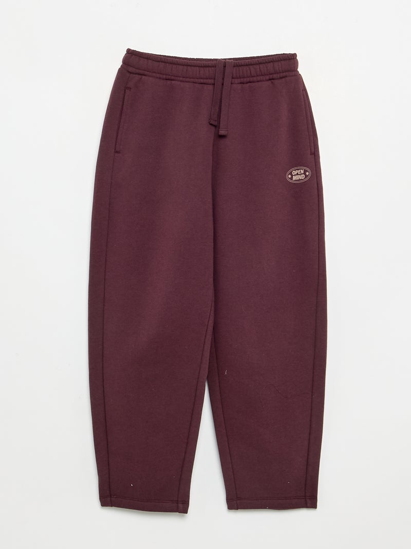 Conjunto de 2 peças - camisola + calças de jogging Violeta - Kiabi