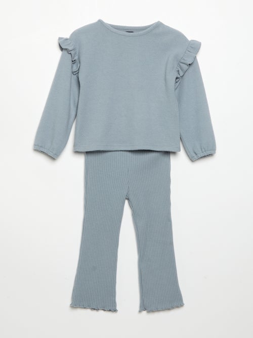 Conjunto de 2 peças - camisola + legging - Kiabi