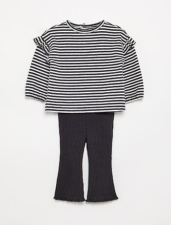 Conjunto de 2 peças - camisola + legging