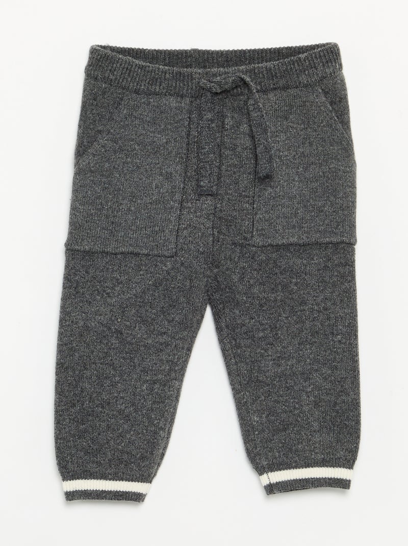 Conjunto de 2 peças - Camisola + legging Cinza - Kiabi