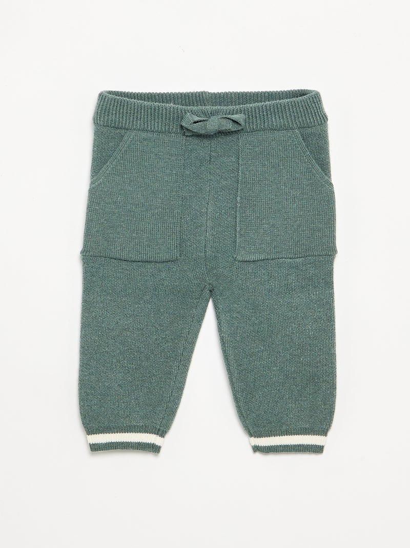 Conjunto de 2 peças - Camisola + legging Verde - Kiabi