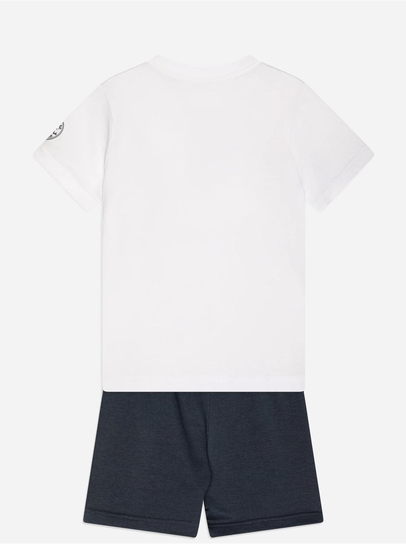 Conjunto de 2 peças - converse Preto Branco - Kiabi