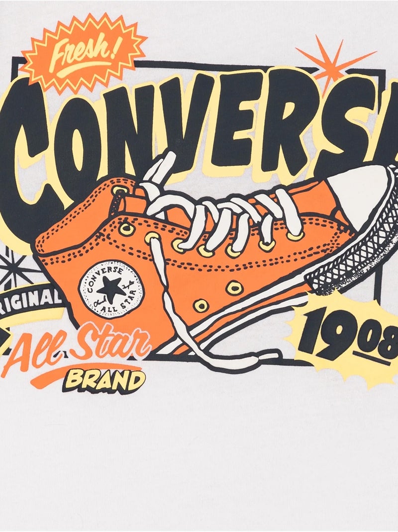 Conjunto de 2 peças - converse Preto Branco - Kiabi