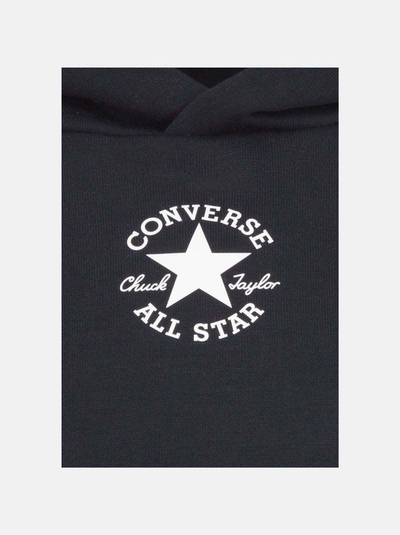 Conjunto de 2 peças - Converse Preto - Kiabi
