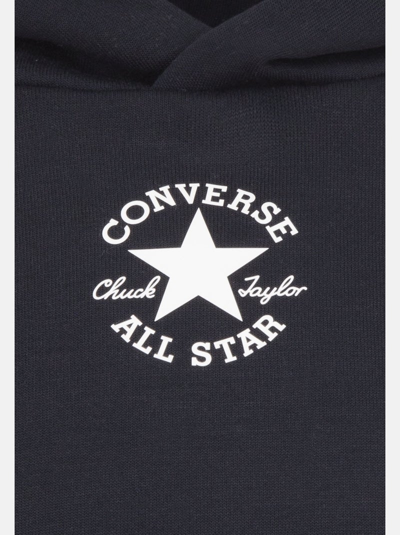 Conjunto de 2 peças - Converse Preto - Kiabi