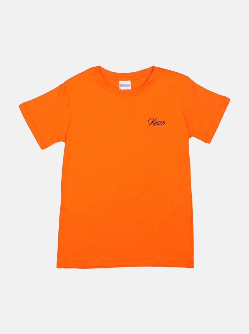 Conjunto de 2 peças - kizco Laranja - Kiabi