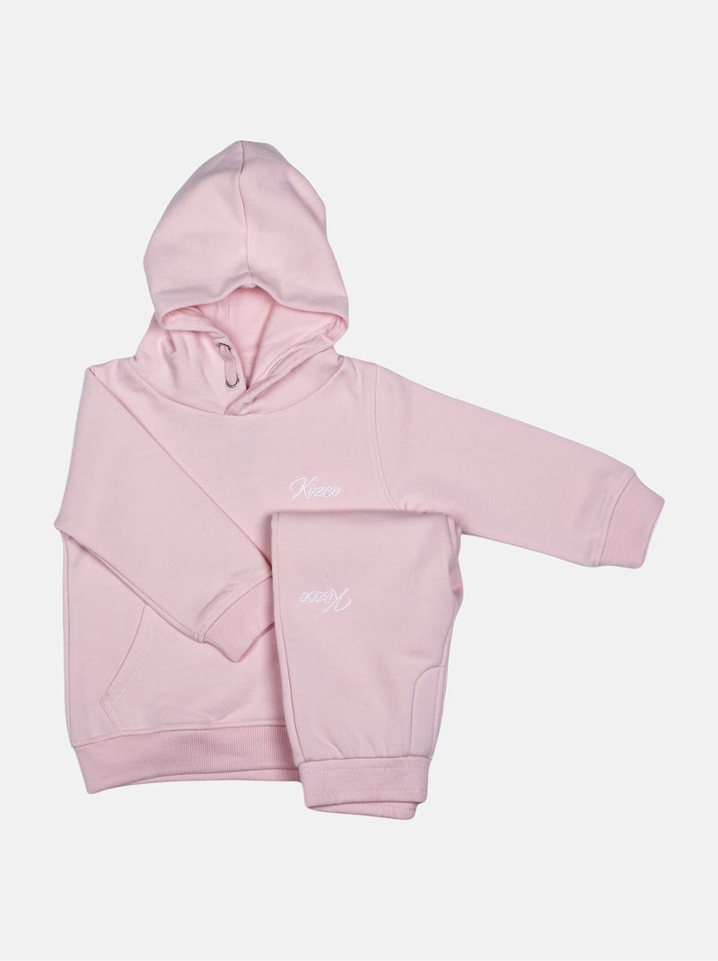 Conjunto de 2 peças - Kizco Rosa - Kiabi
