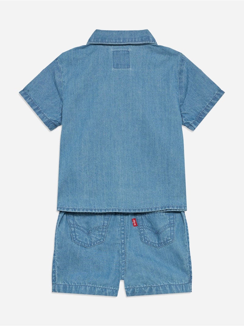 Conjunto de 2 peças - Levi's Kids Azul claro - Kiabi