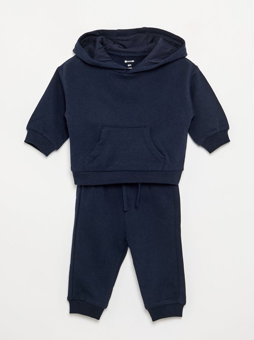 Conjunto de 2 peças - Sweat + calças - Kiabi