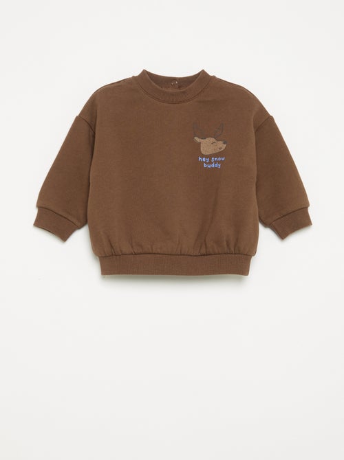 Conjunto de 2 peças - Sweat + calças - Kiabi