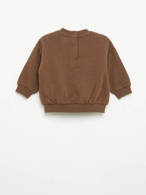 Conjunto de 2 peças - Sweat + calças - Kiabi