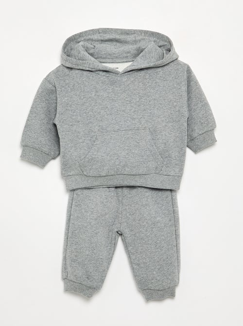 Conjunto de 2 peças - Sweat + calças - Kiabi