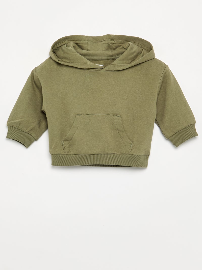 Conjunto de 2 peças - Sweat + calças Verde - Kiabi