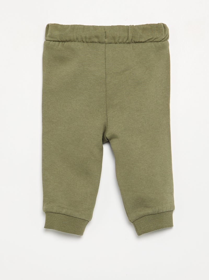 Conjunto de 2 peças - Sweat + calças Verde - Kiabi