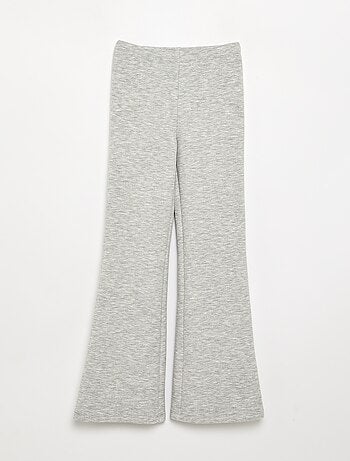 Conjunto de 2 peças - Sweat com capuz + legging flare