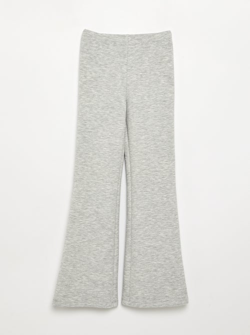 Conjunto de 2 peças - Sweat com capuz + legging flare - Kiabi