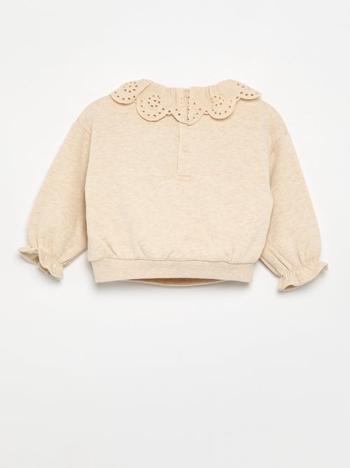 Conjunto de 2 peças - sweatshirt + calças - Kiabi Conjunto de 2 peças - sweatshirt + calças - Kiabi