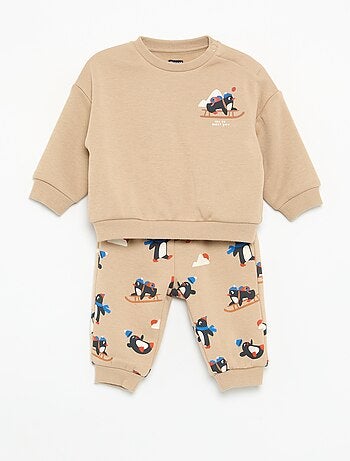 Conjunto de 2 peças - Sweatshirt + calças