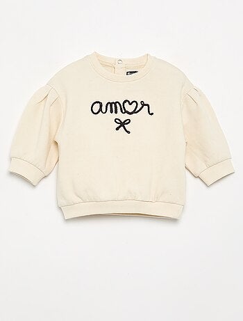 Conjunto de 2 peças - sweatshirt + calças