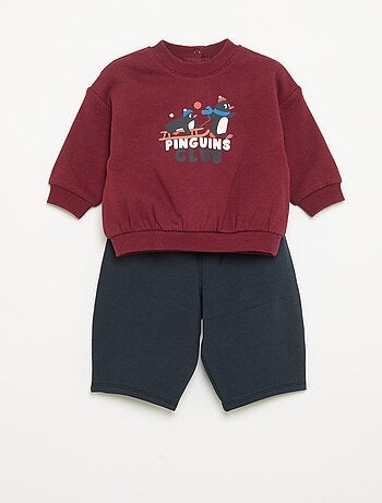 Conjunto de 2 peças - Sweatshirt + calças
