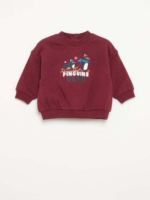 Conjunto de 2 peças - Sweatshirt + calças - Kiabi