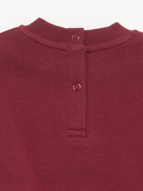 Conjunto de 2 peças - Sweatshirt + calças - Kiabi