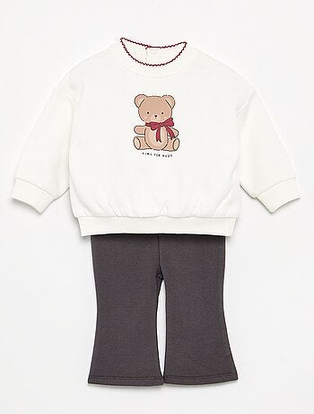 Conjunto de 2 peças - Sweatshirt + calças