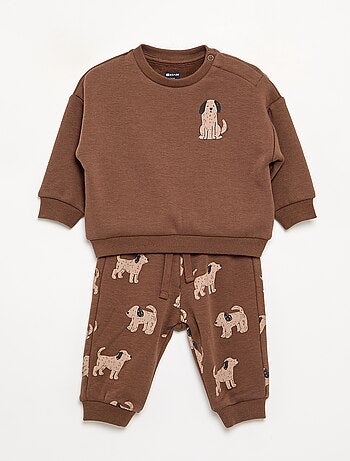 Conjunto de 2 peças - Sweatshirt + calças