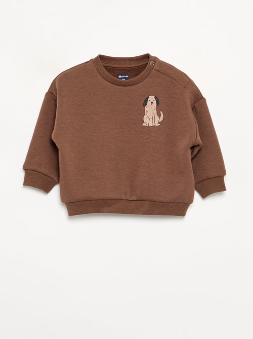Conjunto de 2 peças - Sweatshirt + calças - Kiabi Conjunto de 2 peças - Sweatshirt + calças - Kiabi