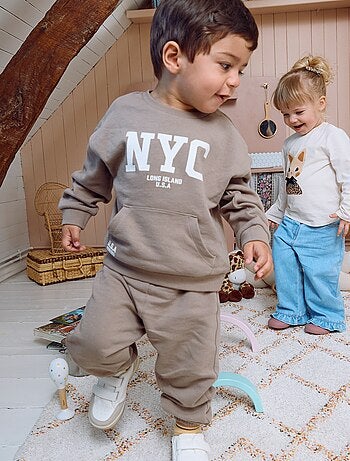 Conjunto de 2 peças - sweatshirt + Calças de jogging