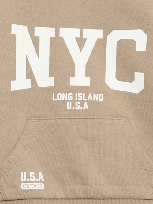 Conjunto de 2 peças - sweatshirt + Calças de jogging - Kiabi Conjunto de 2 peças - sweatshirt + Calças de jogging - Kiabi