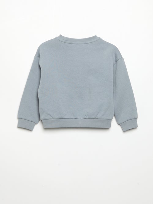 Conjunto de 2 peças - Sweatshirt + Calças de jogging - Kiabi
