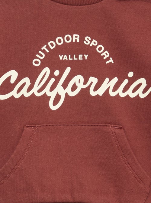 Conjunto de 2 peças - sweatshirt + Calças de jogging - Kiabi Conjunto de 2 peças - sweatshirt + Calças de jogging - Kiabi