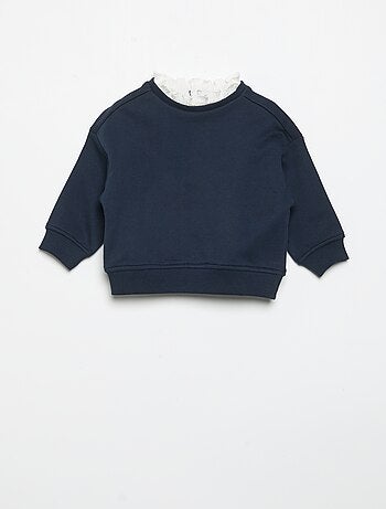 Conjunto de 2 peças - Sweatshirt + calças largas