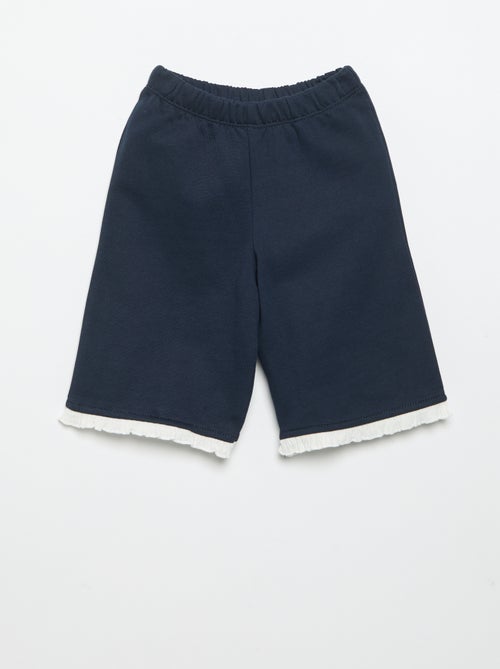 Conjunto de 2 peças - Sweatshirt + calças largas - Kiabi Conjunto de 2 peças - Sweatshirt + calças largas - Kiabi