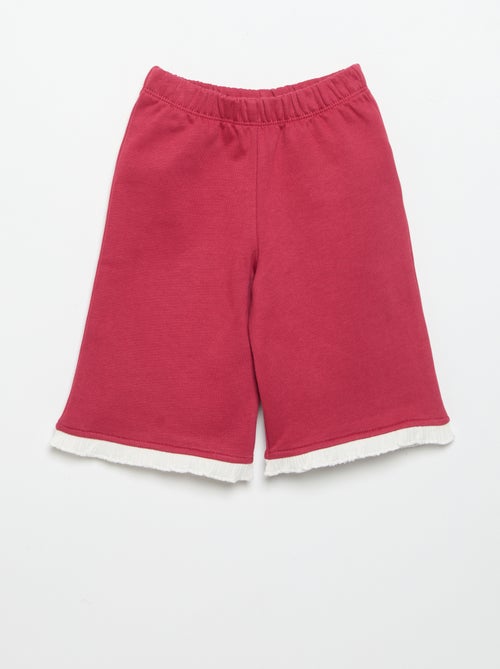 Conjunto de 2 peças - Sweatshirt + calças largas - Kiabi