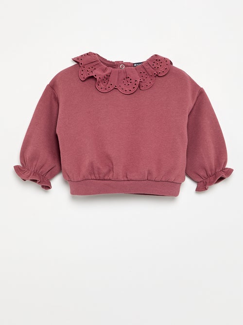 Conjunto de 2 peças - sweatshirt + calças - Kiabi Conjunto de 2 peças - sweatshirt + calças - Kiabi