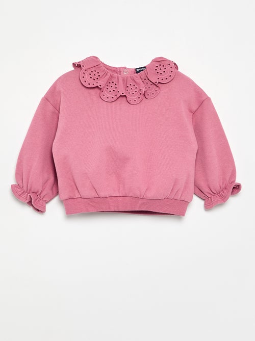 Conjunto de 2 peças - sweatshirt + calças - Kiabi Conjunto de 2 peças - sweatshirt + calças - Kiabi