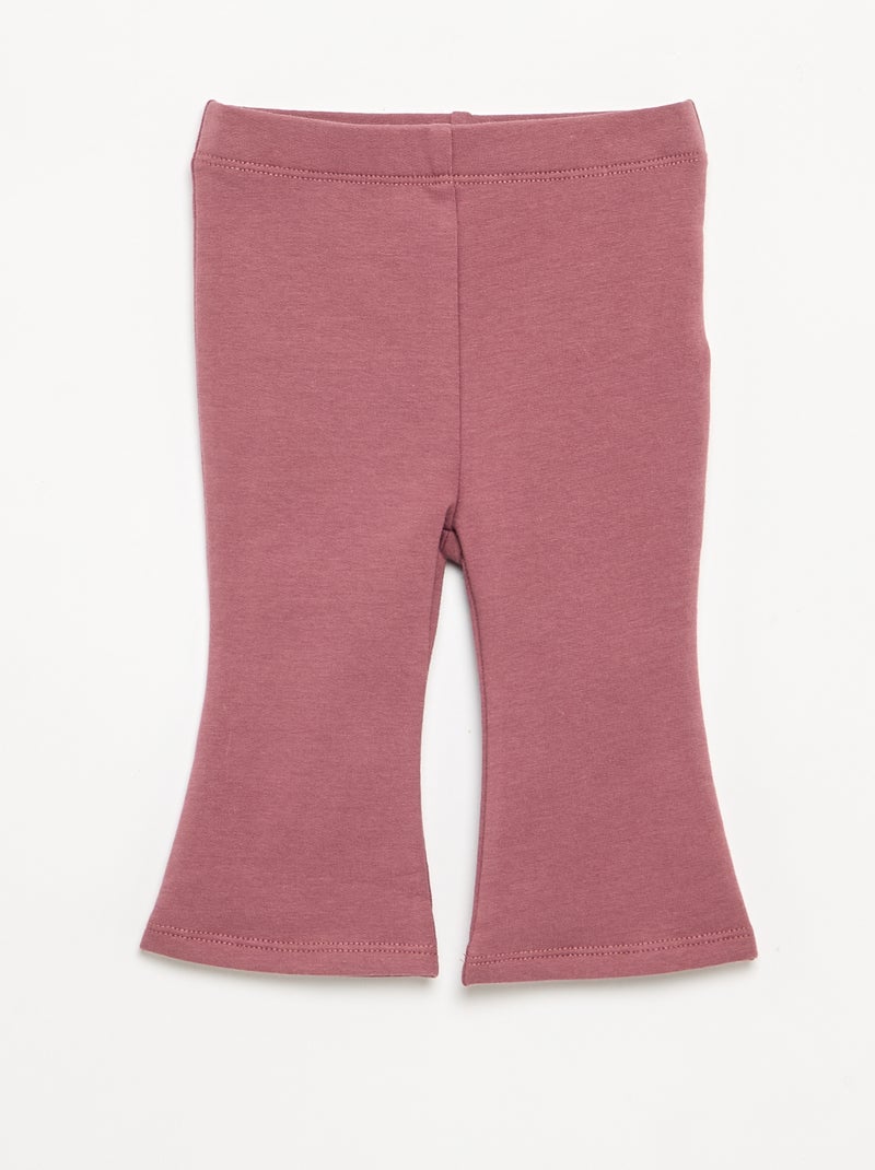 Conjunto de 2 peças - Sweatshirt + calças Roxo - Kiabi
