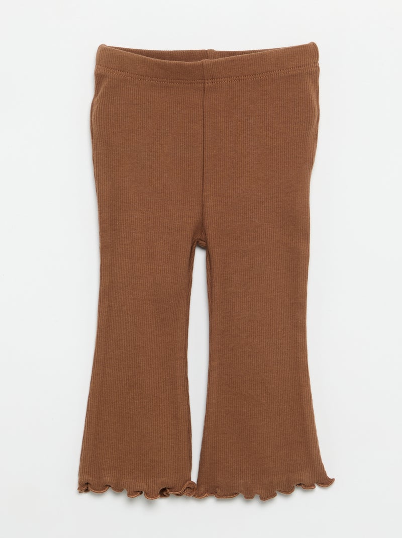 Conjunto de 2 peças - sweatshirt + legging Castanho - Kiabi