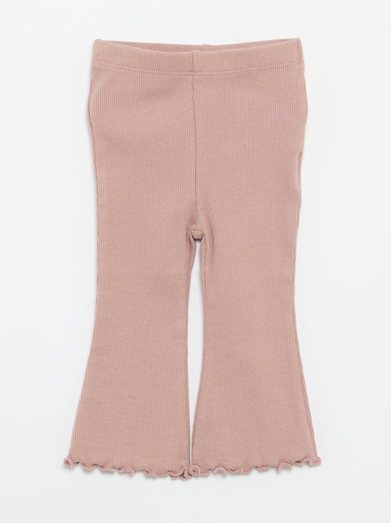 Conjunto de 2 peças - sweatshirt + legging Rosa - Kiabi