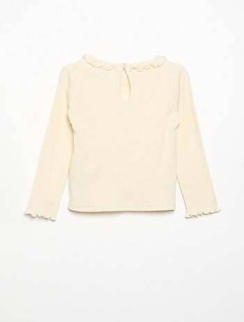 Conjunto de 2 peças - T-shirt + calças de veludo