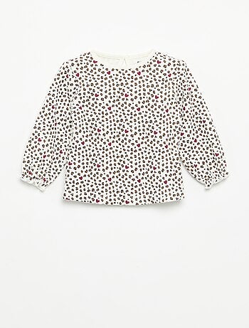 Conjunto de 2 peças - T-shirt de manga comprida + legging