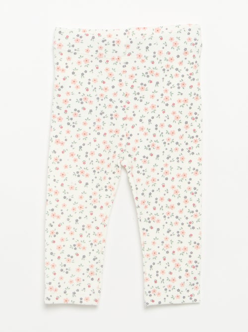 Conjunto de 2 peças - T-shirt de manga comprida + legging - Kiabi