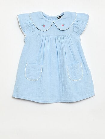 Conjunto de 2 peças - Vestido de manga curta + cueca