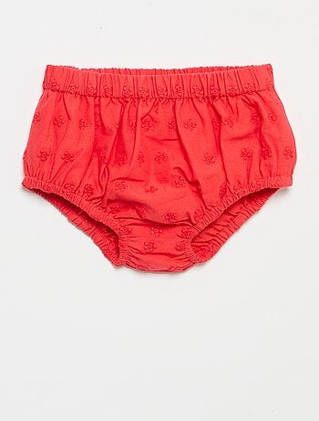 Conjunto de 2 peças - vestido sem mangas + cuequinha